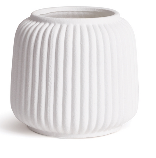 Medium White Cache Pot