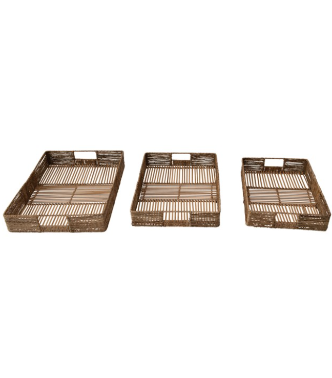 Bamboo & Jute Tray