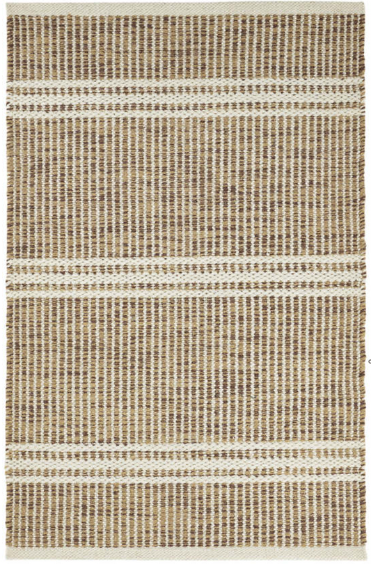 Malta Nat Woven Wool Rug 2x3