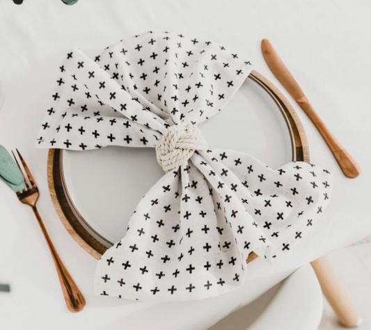 Cross Linen Blend Napkin