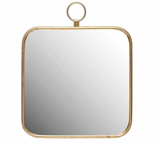 Metal Gold Mirror