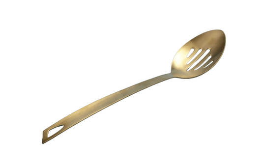 Gold Slotted Spoon