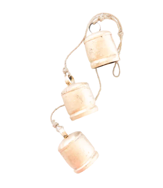 Brass and Iron 3 Bell Cluster