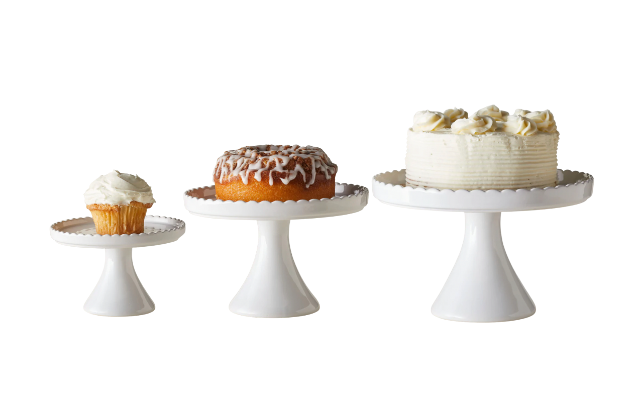 Scallop Edge Pedestal