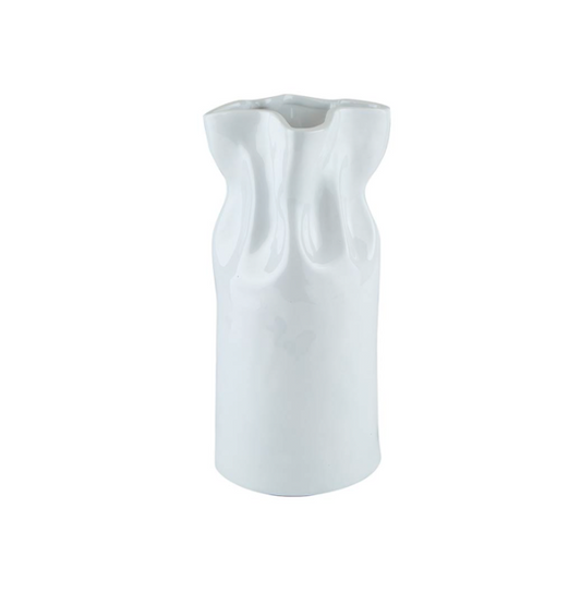 Cinched Ceramic Vase