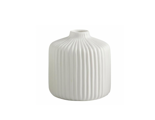 Lined Flower Vase