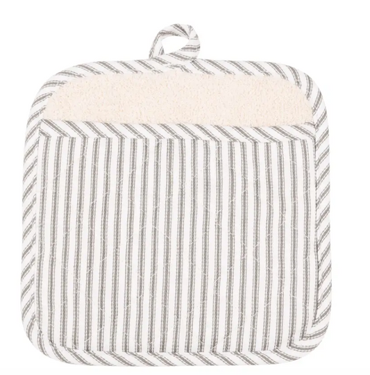 Striped Pot Mitt