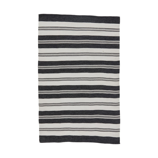 Vintage Stripe Midnight 5X8