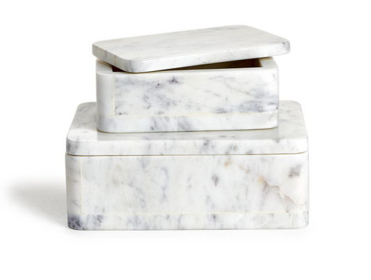 White Marble Box