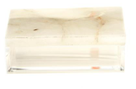 White Quartz and Acrylic Box, Lg
