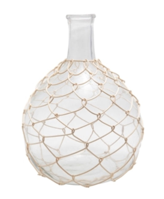 Bamboo Wrapped Vase