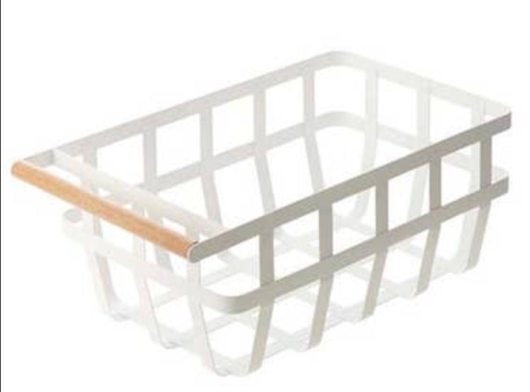 White Storage Basket