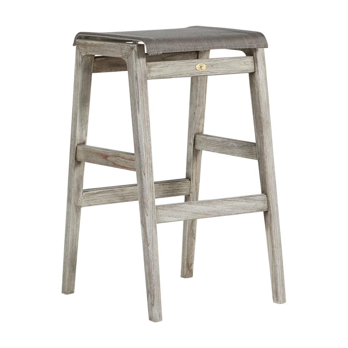 Coast Teak 30” Backless Bar Stool
