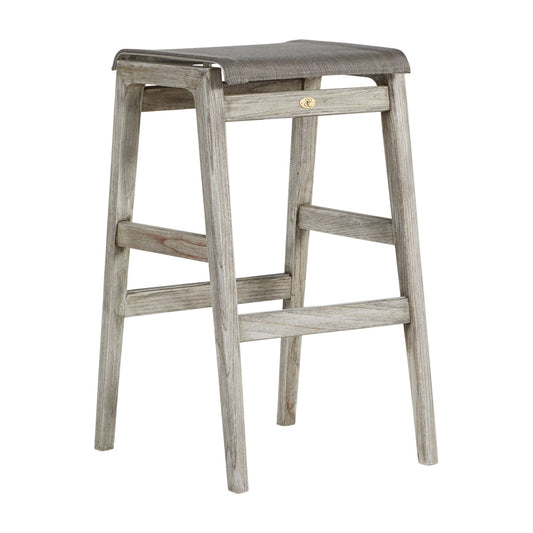 Coast Teak 30” Backless Bar Stool